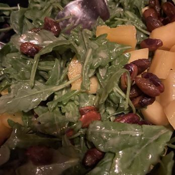 Samba Montclair - 8. Salada De Rucula Com Manga Dinner- arugula pistachio and mango salad - Brazilian Near Me - Montclair, New Jersey