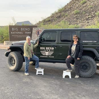 Big Bend Jeep - Rental Jeep at BBNP West entrance gate - Car Rental Near Me - Terlingua, Texas