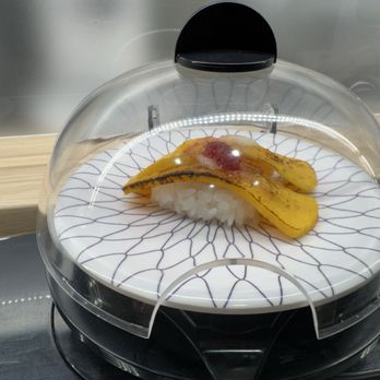 Sushi REV - World's thinnest masago. Guess searing it makes up for the lack of egg? ¯\_(ツ)_/¯ - Sushi Bars Near Me - Irvine, California Sushi REV - World's thinnest masago. Guess searing it makes up for the lack of egg? ¯\_(ツ)_/¯ - Sushi Bars Near Me - Irvine, California