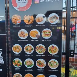KIN Thai Twist - Menu