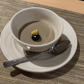 Eigikutei - Hojicha panna cotta (pudding) - Japanese Near Me - Los Angeles, California