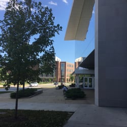 France A. Córdova Recreational Sports Center - Beautiful day to do a workout inside and outside, behind the gym!