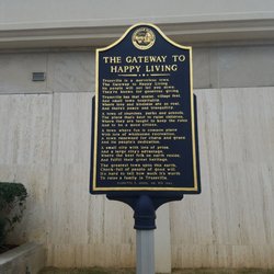 Trussville City Hall - One of two markers on the property