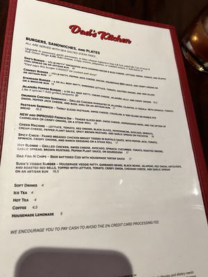 Menu photo 8 Dad's Kitchen Fair Oaks, CA
