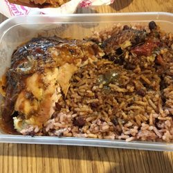 Caribbean Kitchen - Jerk Chicken lunch