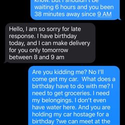 Montway Auto Transport - Messages continued