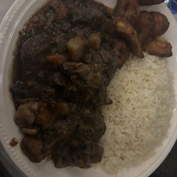 Astor’s Table - Oxtail, Plantain, and White Rice - Steakhouses Near Me - Katy, Texas