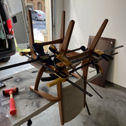 Furniture Medic-Luis Kobayashi - Repairing by gluing and clamping