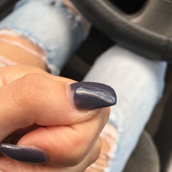 Cosmo Nails & Spa - My thumb shows that she only did a few coats of polish and not even on the whole nail - Day Spas Near Me - North Las Vegas, Nevada Cosmo Nails & Spa - My thumb shows that she only did a few coats of polish and not even on the whole nail - Day Spas Near Me - North Las Vegas, Nevada