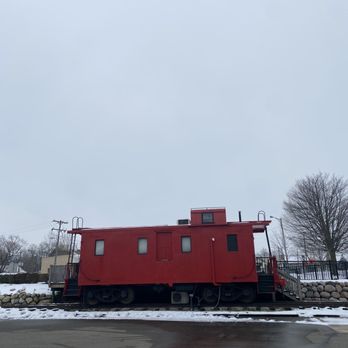 The Depot - Train outside - Delis Near Me - South Haven, Michigan