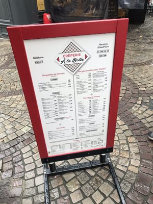 Menu photo 2 A La Bolée Bayonne, 64 Menu photo 2 A La Bolée Bayonne, 64