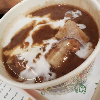 地茂館甜品 - Lots of taro chunks in Bubur Cha Cha - Desserts Near Me - Hong Kong, HK