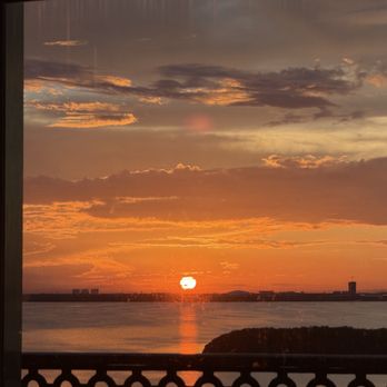 Kempinski Hotel Cancún - Sunset from the club lounge - Hotels Near Me - Cancun, ROO
