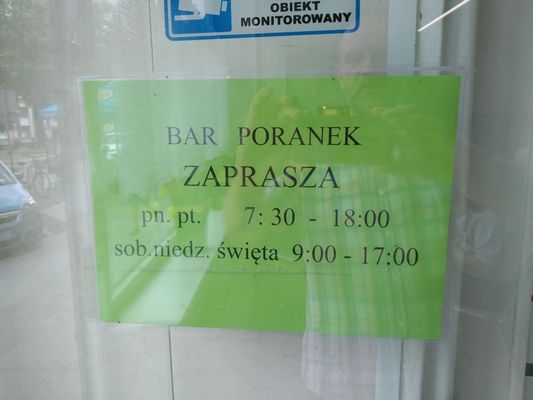 Bar mleczny "Poranek" by null