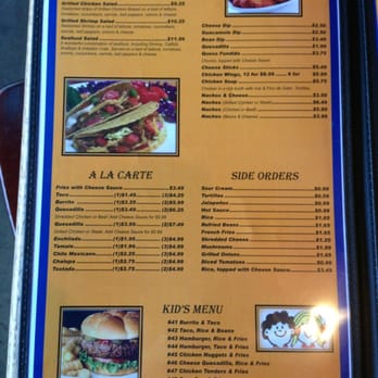 La Pena - Menu ! - Mexican Near Me - Hazard, Kentucky La Pena - Menu ! - Mexican Near Me - Hazard, Kentucky