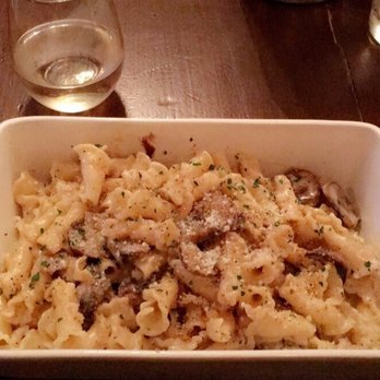 Otto Strada - CAMPANELLE CREMOSO: bell shaped pasta, tossed in a crimini mushroom cream sauce and covered with breadcrumbs toasted in truffle oil. - Italian Near Me - Hoboken, New Jersey