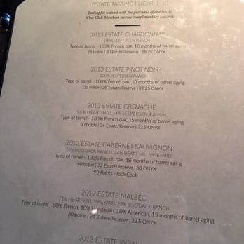 Niner Wine Estates - Tasting list - Wine Tasting Room Near Me - Paso Robles, California Niner Wine Estates - Tasting list - Wine Tasting Room Near Me - Paso Robles, California
