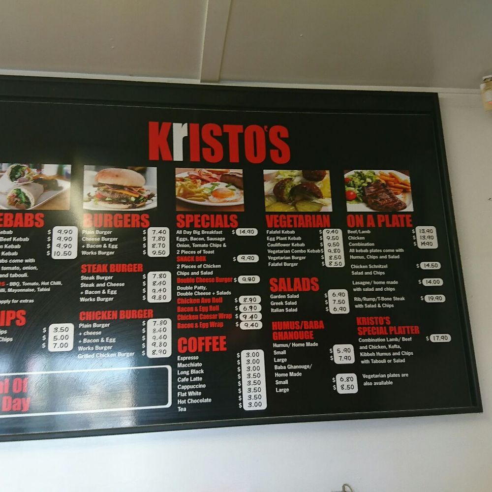 Kristo's Kababs - Fast Food Near Me - Virginia, QLD