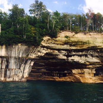 Pictured Rocks National Lakeshore - One of the sights from Pictured Rocks Cruises - Parks Near Me - Munising, Michigan Pictured Rocks National Lakeshore - One of the sights from Pictured Rocks Cruises - Parks Near Me - Munising, Michigan