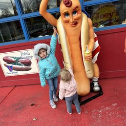 Grandkids fascinated with "Mr Hot Dog" Grandkids fascinated with "Mr Hot Dog"