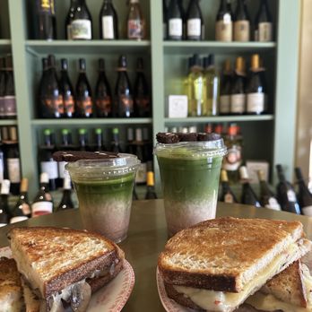 Cafe Duro - Banana Horchata & Mushroom Panini - Cafes Near Me - Dallas, Texas Cafe Duro - Banana Horchata & Mushroom Panini - Cafes Near Me - Dallas, Texas