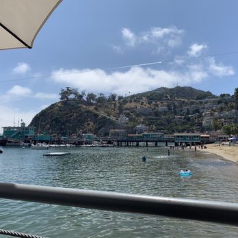 Bluewater Avalon - The view from our table! - Seafood Near Me - Avalon, California Bluewater Avalon - The view from our table! - Seafood Near Me - Avalon, California