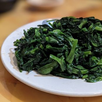 One Dragon Restaurant 上海弄堂里 - Snow pea leaves - Shanghainese Near Me - Houston, Texas One Dragon Restaurant 上海弄堂里 - Snow pea leaves - Shanghainese Near Me - Houston, Texas