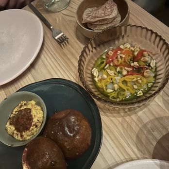Canje - Buns with cheese and ceviche - Caribbean Near Me - Austin, Texas