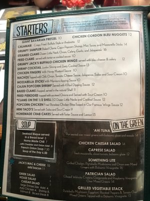 Menu photo 2 Grumpy Jack's Port Jefferson, NY