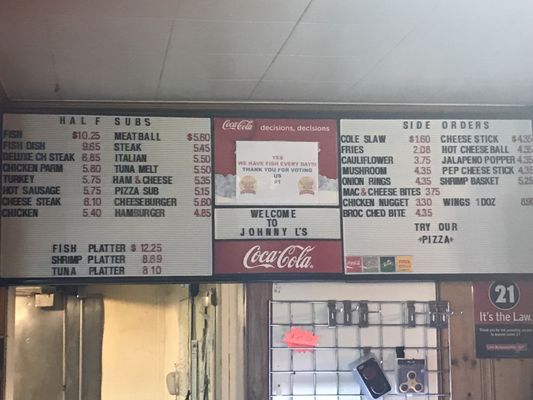Johnny L's Sub & Six Pack Shack, 1240 S Main St, Greensburg