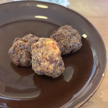 The Pharmacy Coffeehouse - Sausage balls (6 I think come with the order) - Coffee & Tea Near Me - Bartlett, Tennessee