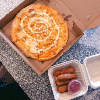 New Ethic Pizzeria & Cafe - Small Buffalo chickpea pizza and handmade mozzarella sticks - Vegan Near Me - Rochester, New York New Ethic Pizzeria & Cafe - Small Buffalo chickpea pizza and handmade mozzarella sticks - Vegan Near Me - Rochester, New York