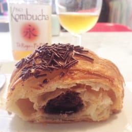 Vegan chocolate croissant Vegan chocolate croissant