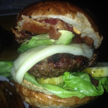 Rudys - New haven burger I think with bacon and avocado - Dive Bars Near Me - New Haven, Connecticut Rudys - New haven burger I think with bacon and avocado - Dive Bars Near Me - New Haven, Connecticut