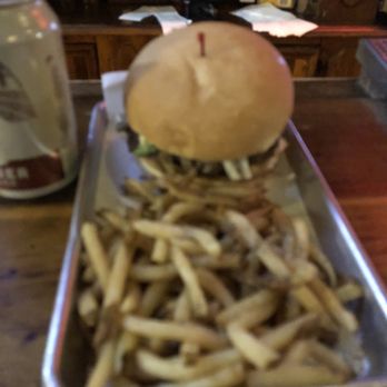 Backspace Bar & Kitchen - $15 burger.  Gross fries threw them back - Bars Near Me - New Orleans, Louisiana