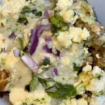 The Monica - Chicken chilaquiles hash - Breakfast & Brunch Near Me - Tucson, Arizona The Monica - Chicken chilaquiles hash - Breakfast & Brunch Near Me - Tucson, Arizona