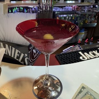 Cash and Olive’s Pub - Dirty martini with blue cheese olives - Pubs Near Me - Cambridge, Wisconsin