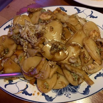 Supreme Restaurant - House Style Pan Fried Noodles with rice cake - Shanghainese Near Me - New York, New York Supreme Restaurant - House Style Pan Fried Noodles with rice cake - Shanghainese Near Me - New York, New York