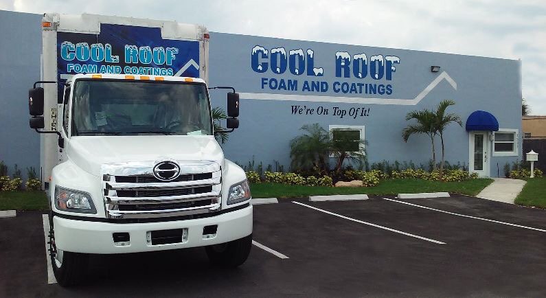 Slide of Cool Roof Foam and Coatings