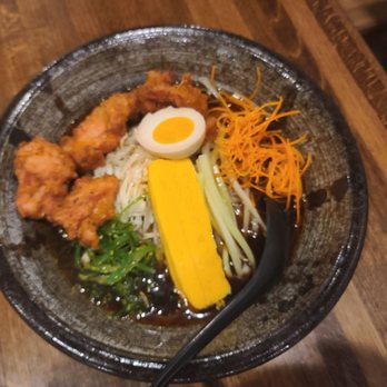 Yebisuya - Chicken Karaage cold ramen - Ramen Near Me - Doraville, Georgia Yebisuya - Chicken Karaage cold ramen - Ramen Near Me - Doraville, Georgia