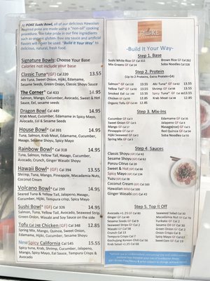 Menu photo 2 Poke Sushi Bowl Sterling, VA Menu photo 2 Poke Sushi Bowl Sterling, VA