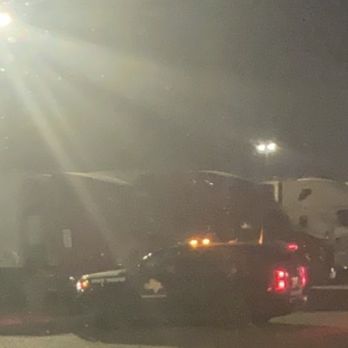 Love's Travel Stop - State trooper doing his job and looking after drivers. LOL Yeah right - Gas Stations Near Me - Edinburg, Texas