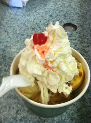 Ron's Gourmet Ice Cream and Twentieth Century Bowling Alley by null