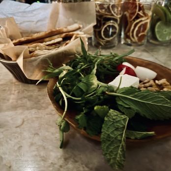 Rumi's Kitchen - Colony Square - Complementary starter - Persian/Iranian Near Me - Atlanta, Georgia