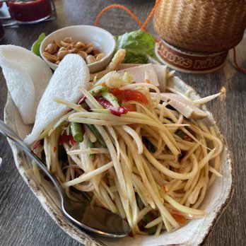 Nok’s Kitchen - Papaya Salad - Laotian Near Me - Westminster, California Nok’s Kitchen - Papaya Salad - Laotian Near Me - Westminster, California