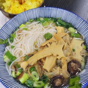 Bun Vit Thanh Da - We got bamboo noodles with duck salad. - Vietnamese Near Me - Westminster, California