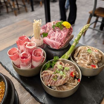 Toe Dam Korean Fusion BBQ - Couples set for 3 people - Korean Near Me - Coquitlam, British Columbia