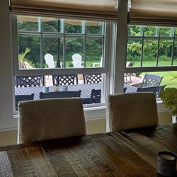 Fran's Wicker & Rattan Furniture - View from inside