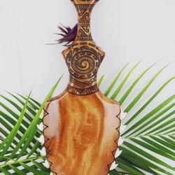 Makemake Makana - Large leiomano. Just add engraving