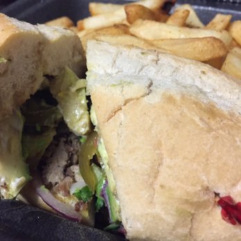 Maga's Cafe - To go: Pulled Pork Torta with lettuce, avocado, tomato, onion, mayo/mustard, pickled jalapeño with fries. Yum! - Breakfast & Brunch Near Me - Houston, Texas Maga's Cafe - To go: Pulled Pork Torta with lettuce, avocado, tomato, onion, mayo/mustard, pickled jalapeño with fries. Yum! - Breakfast & Brunch Near Me - Houston, Texas